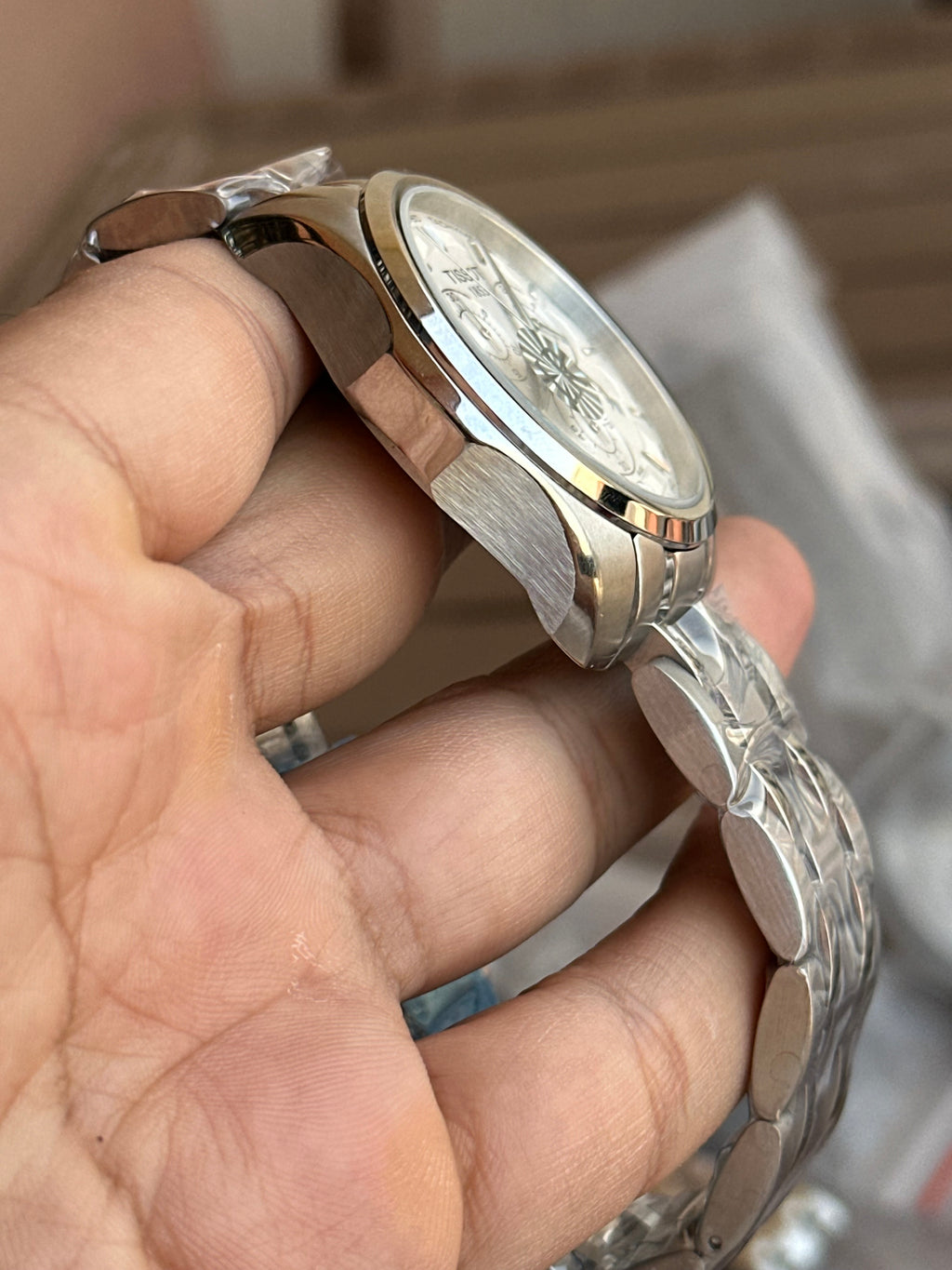 Tissot Chronograph White Dial Stainless Steel
