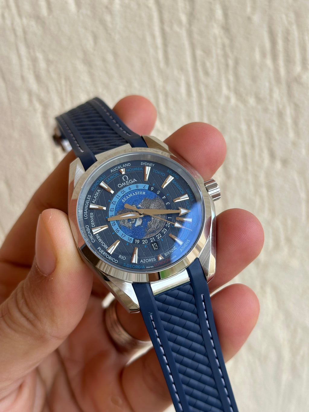 OMEGA Seamaster Aqua Terra (Blue)