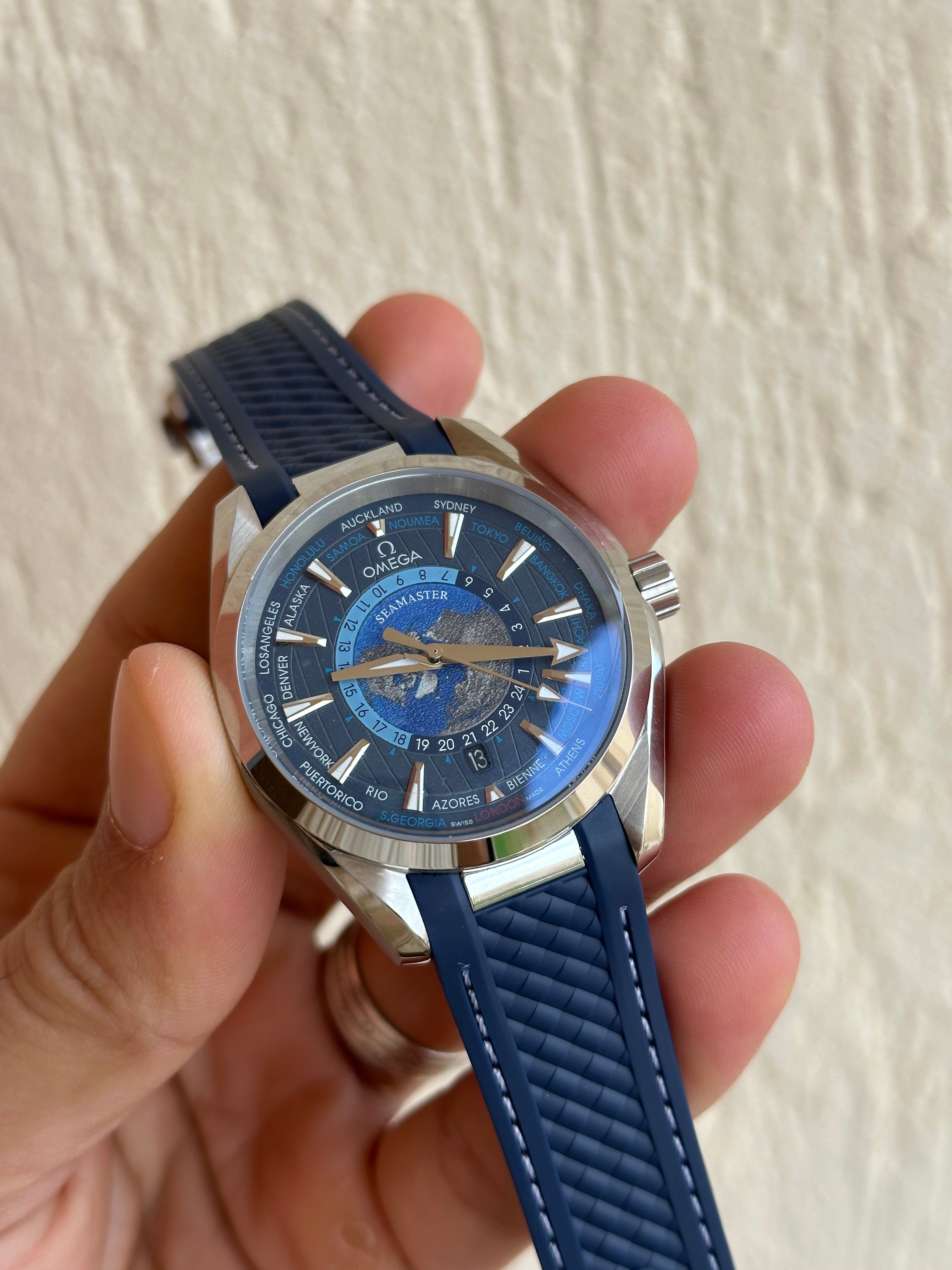 OMEGA Seamaster Aqua Terra (Blue)