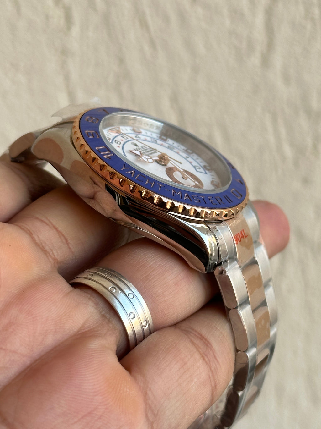 Rolex Yacht-Master II Half Rose Gold