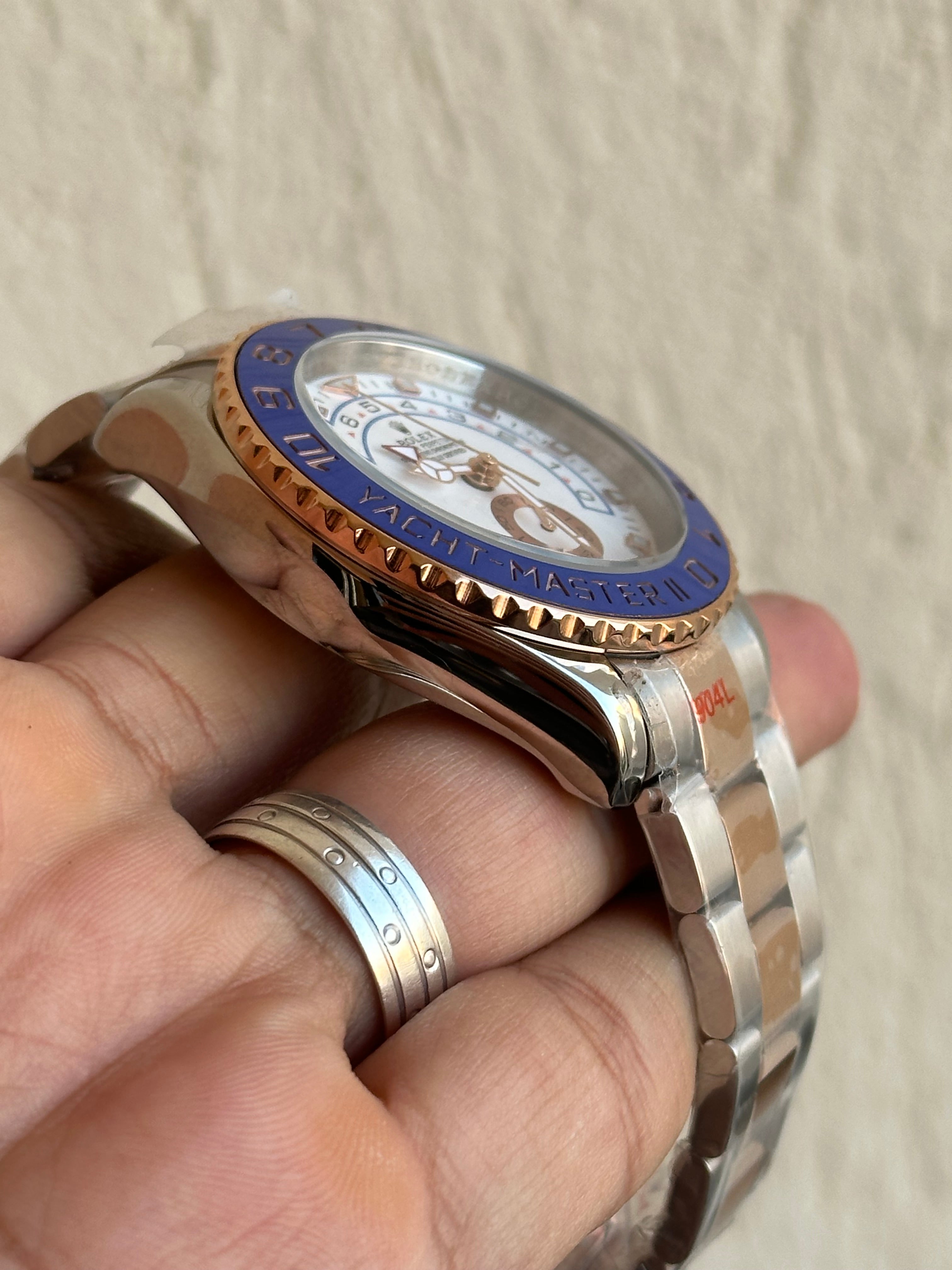 Rolex Yacht-Master II Half Rose Gold