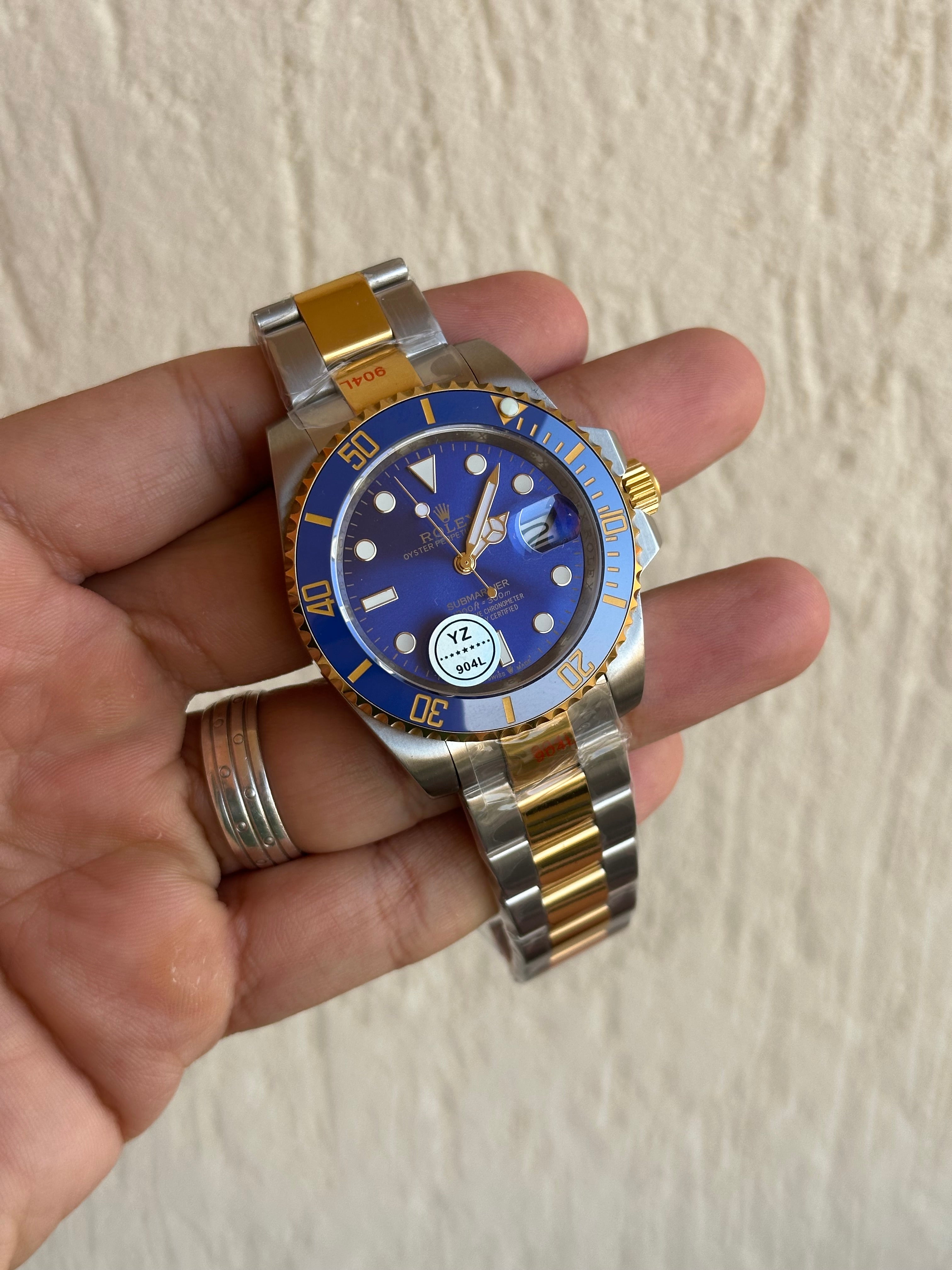 Rolex Submariner Date Half Gold