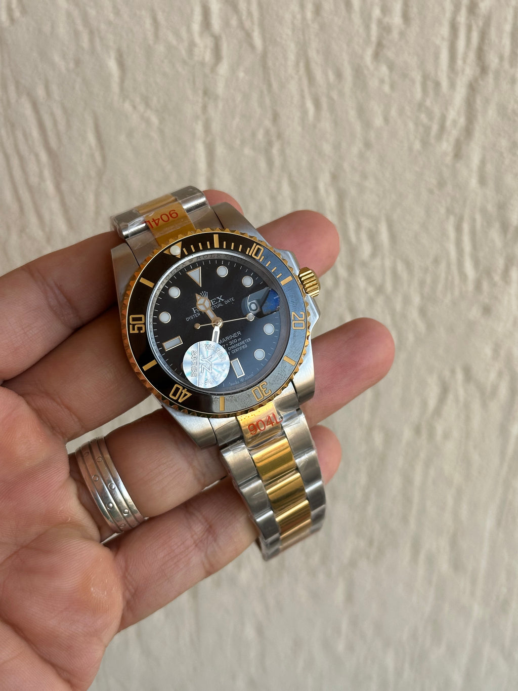 Rolex Submariner Date Half Gold (Black Dial)