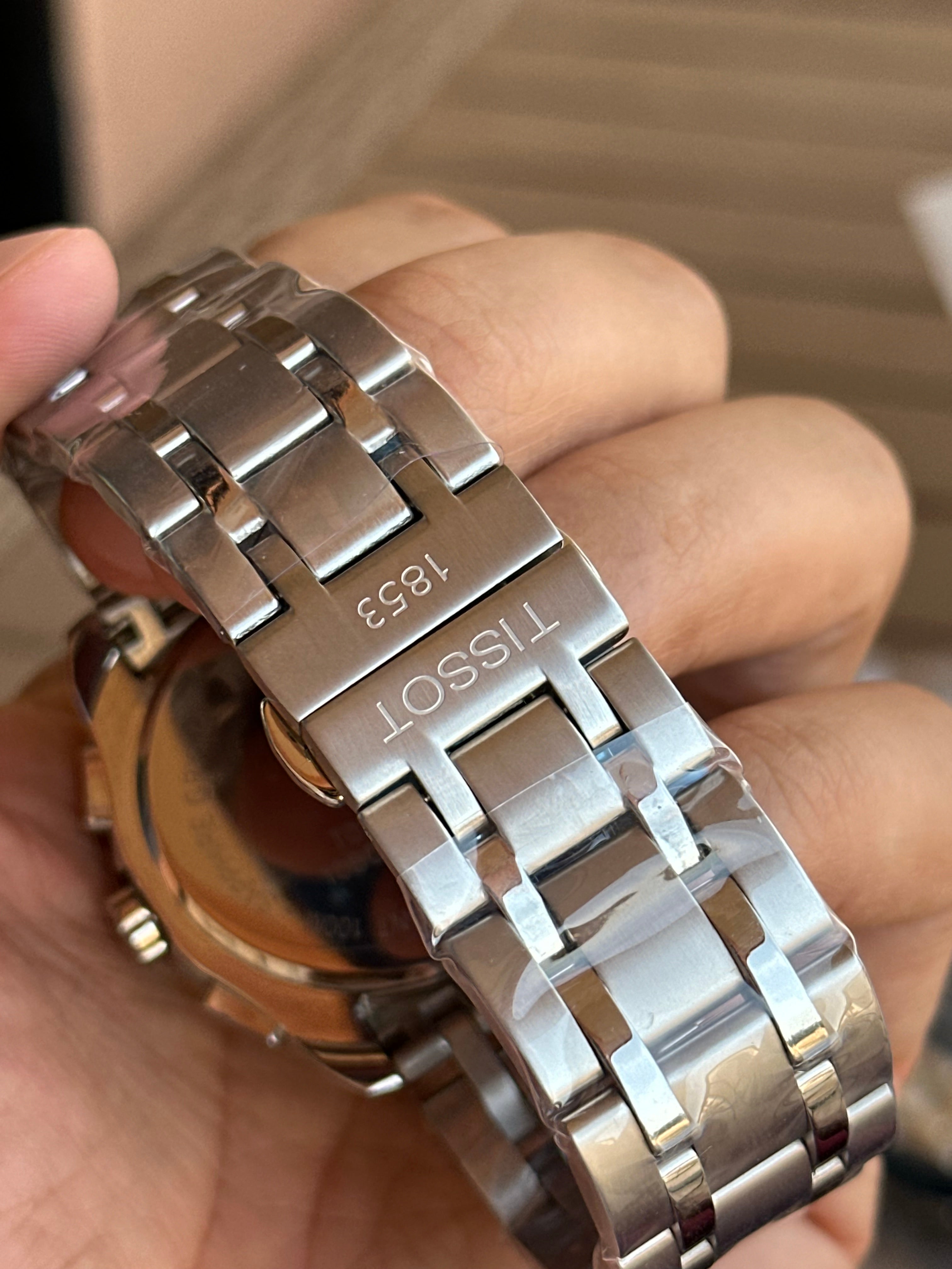 Tissot Chronograph White Dial Stainless Steel