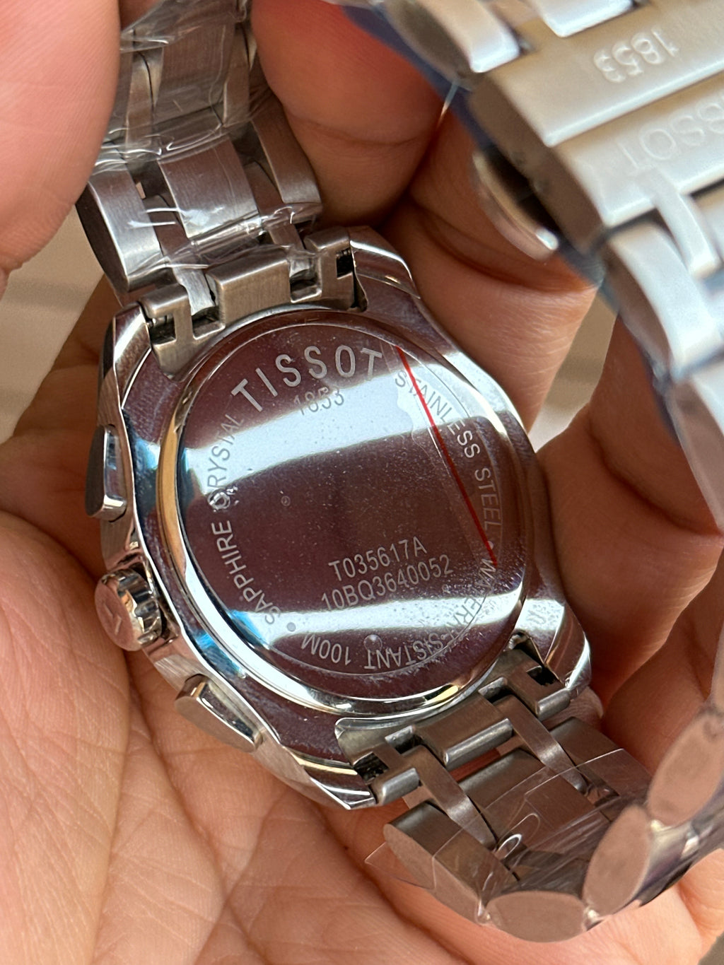 Tissot Chronograph White Dial Stainless Steel