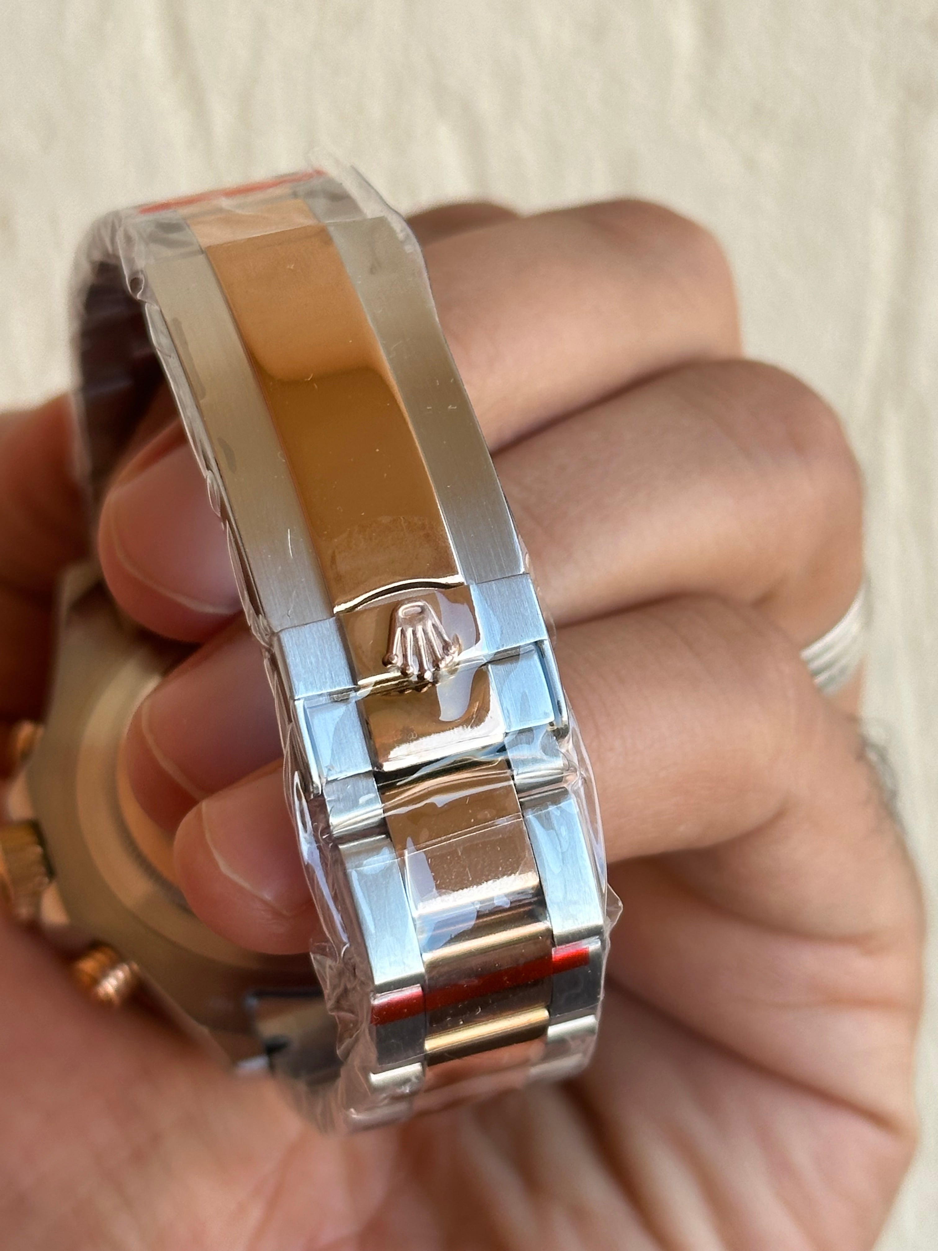 Rolex Yacht-Master II Half Rose Gold