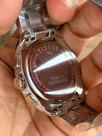 Tissot Chronograph Black Dial Stainless Steel