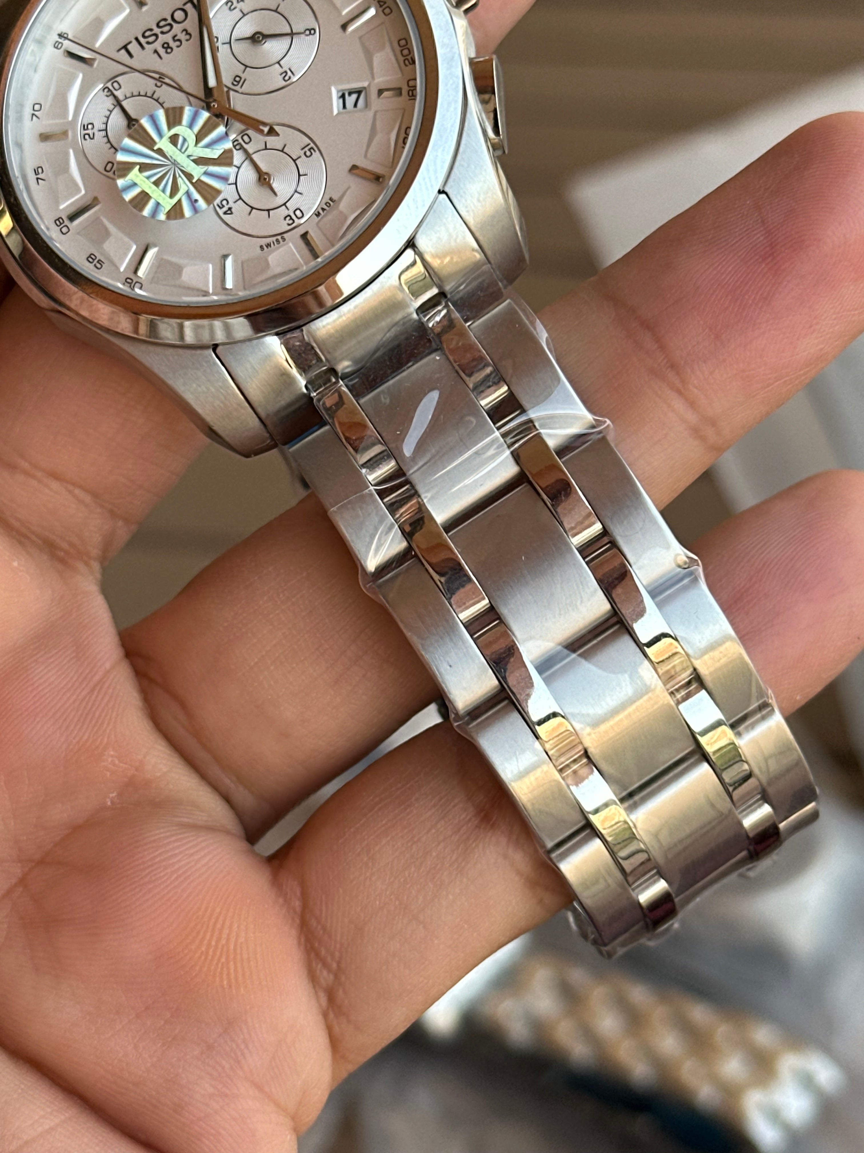 Tissot Chronograph White Dial Stainless Steel