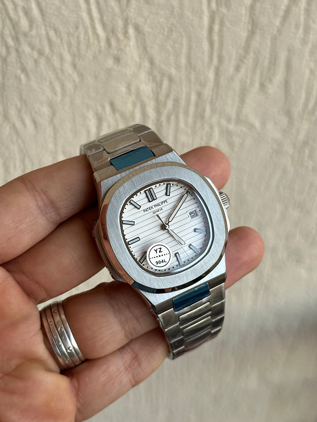 PATEK PHILIPPE NAUTILUS STAINLESS STEEL MEN’S WATCH