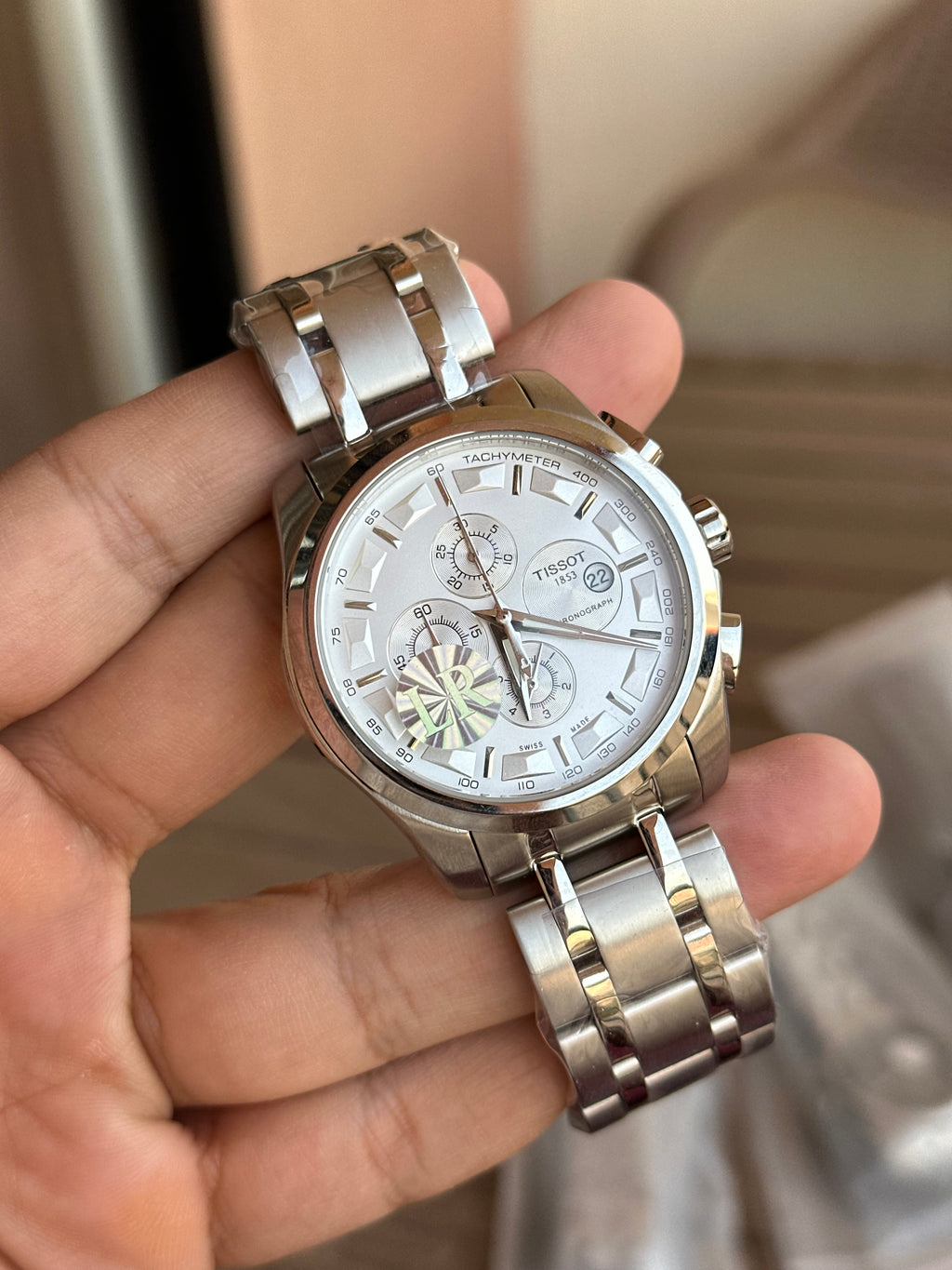 Tissot Chronograph White Dial Stainless Steel