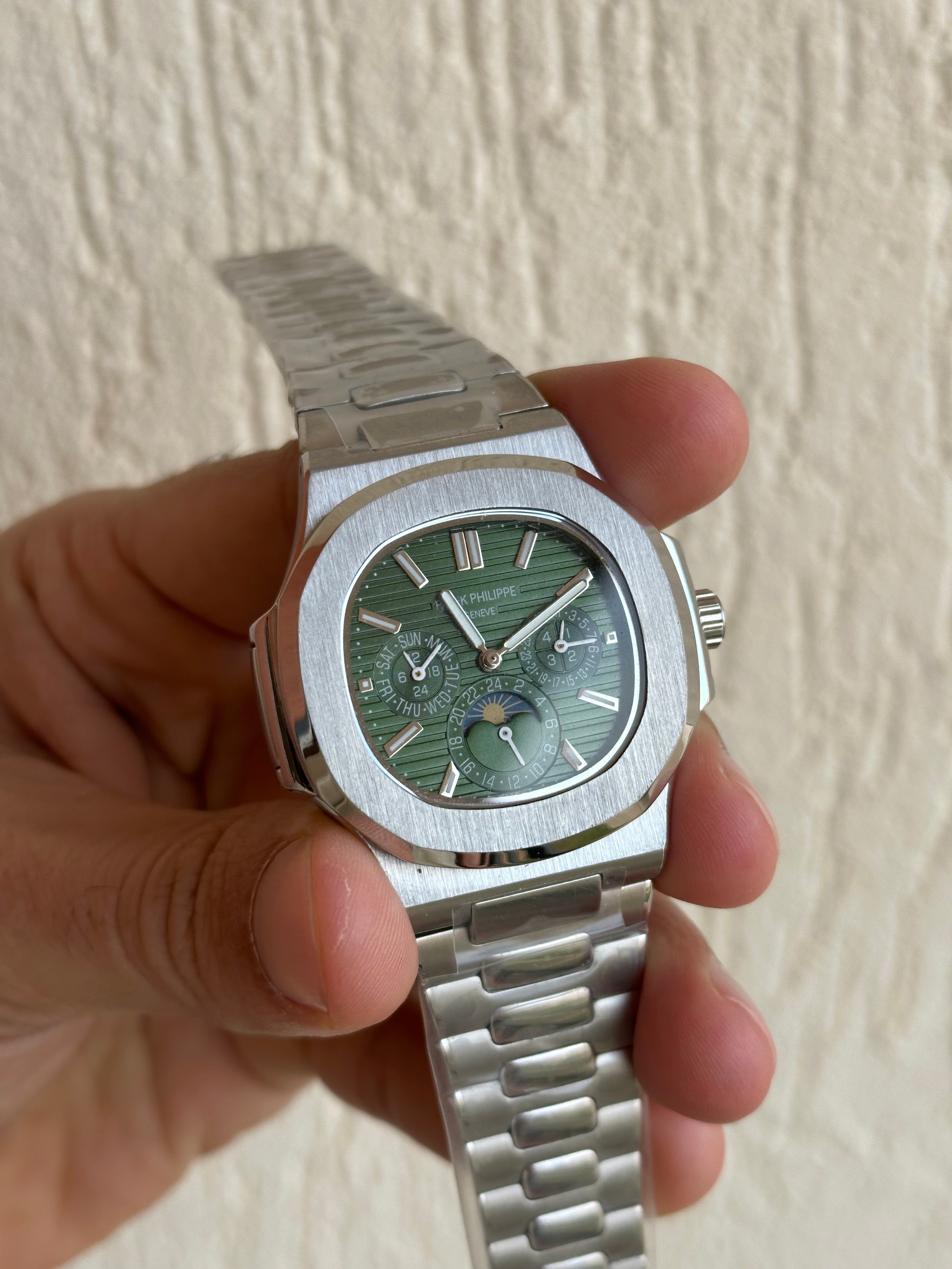 PATEK PHILIPPE CHRONOGRAPH GREEN DIAL