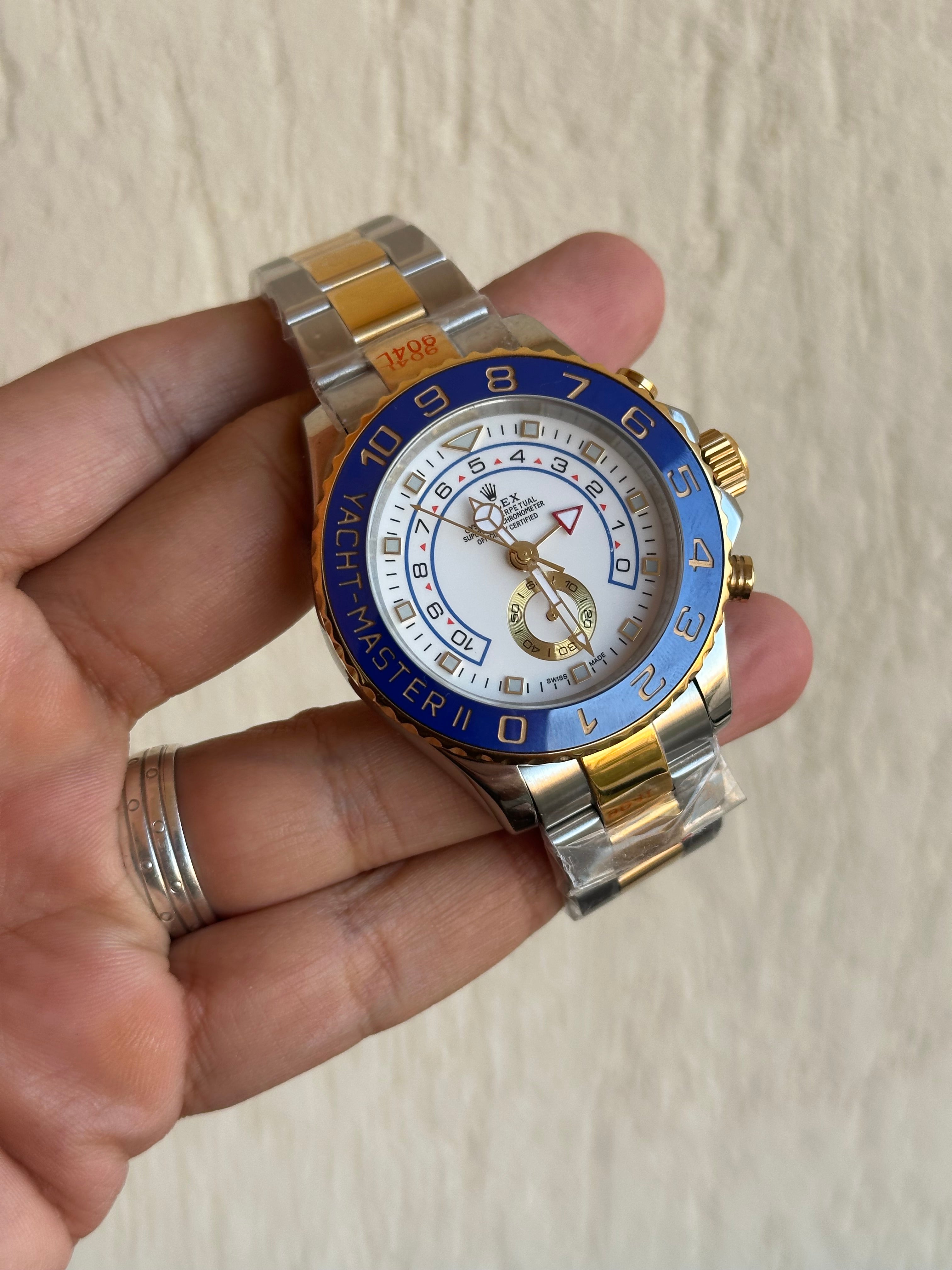 Rolex Yacht-Master II Half Gold