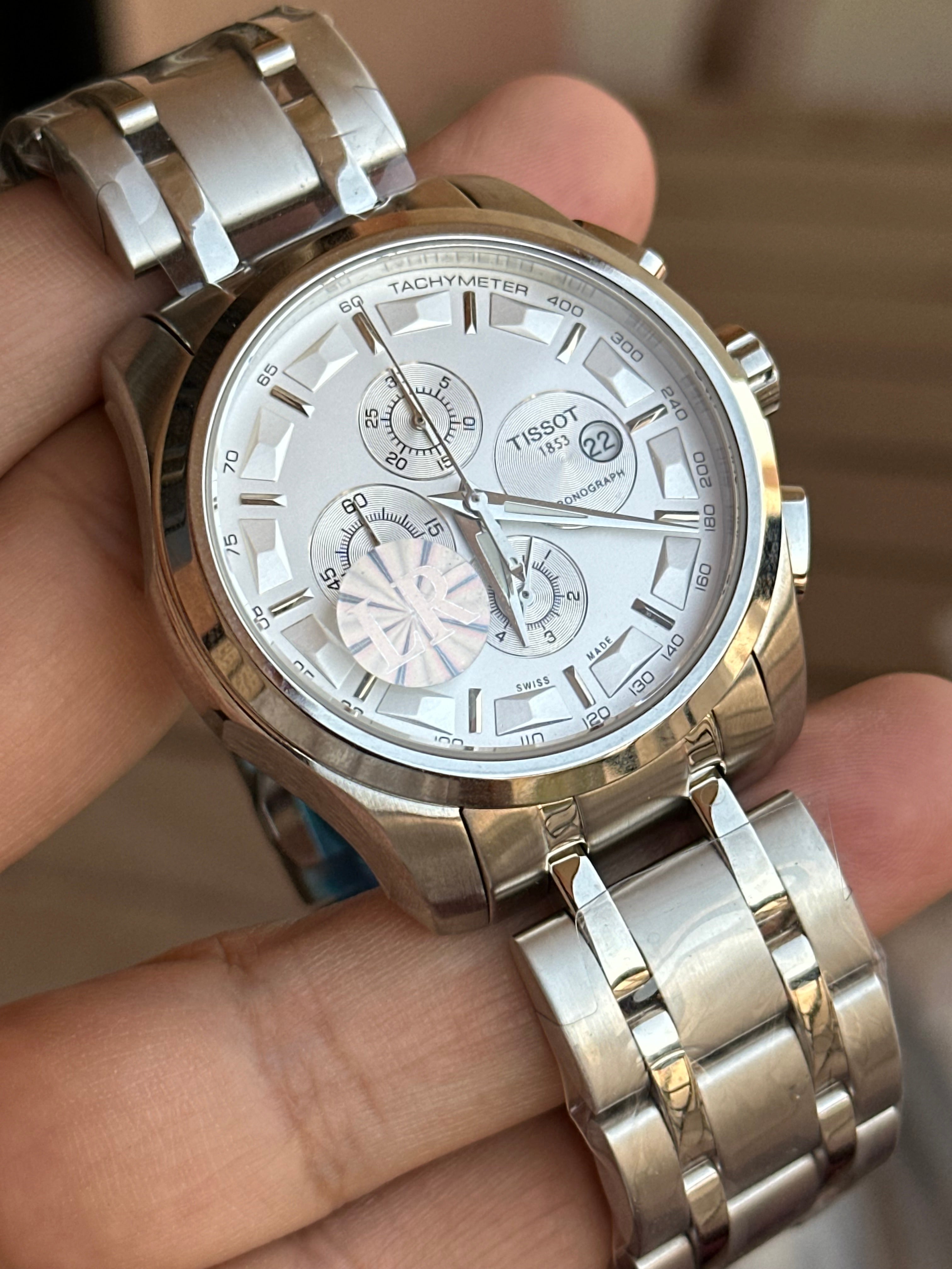 Tissot Chronograph White Dial Stainless Steel