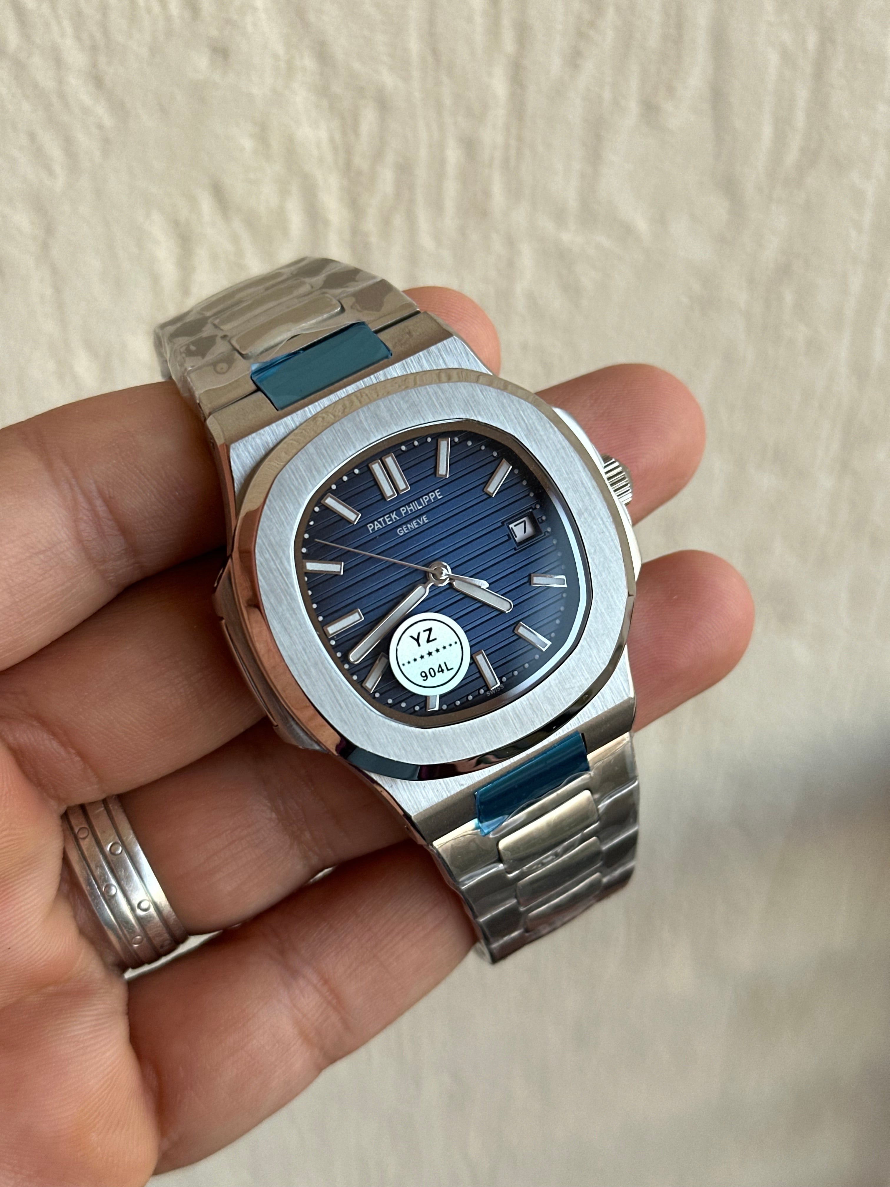 PATEK PHILIPPE NAUTILUS STAINLESS STEEL MEN’S WATCH