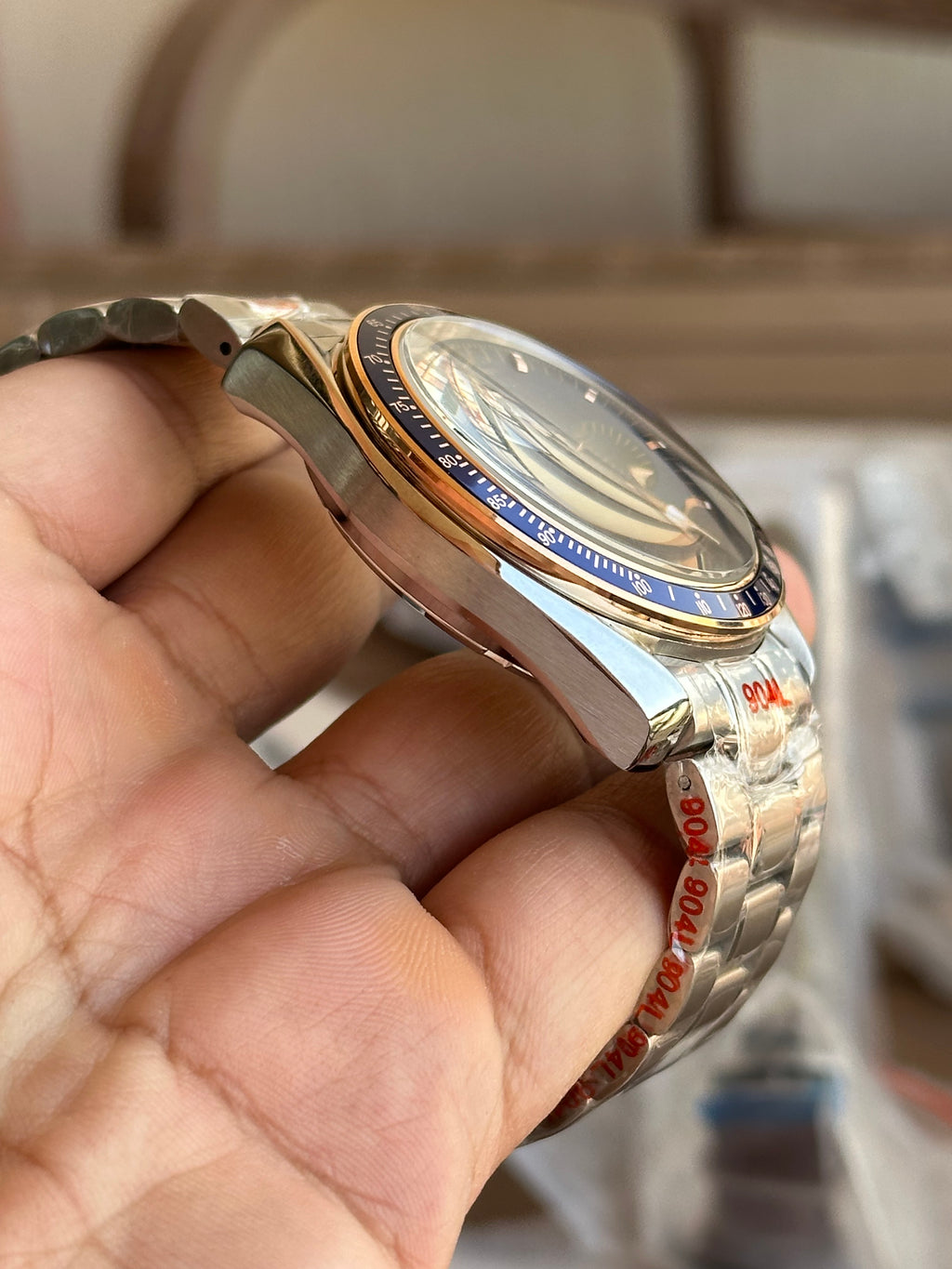 Omega Speedmaster Professional Chronograph Blue Dial