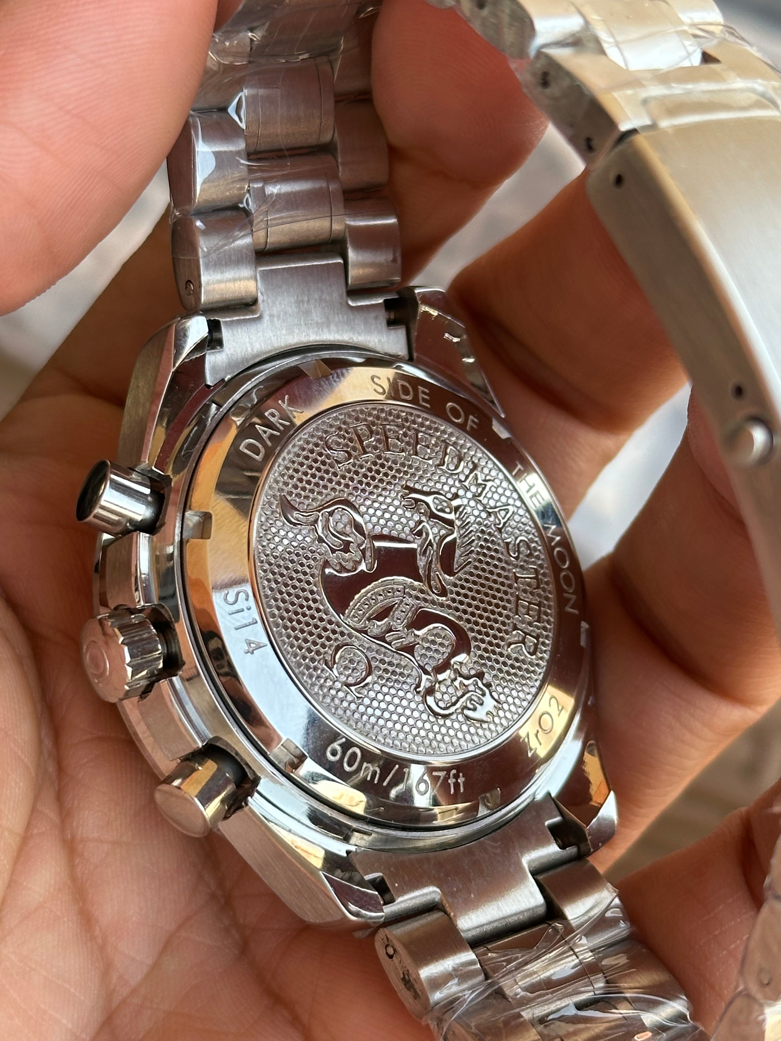 Omega Speedmaster Chronograph Blue Dial