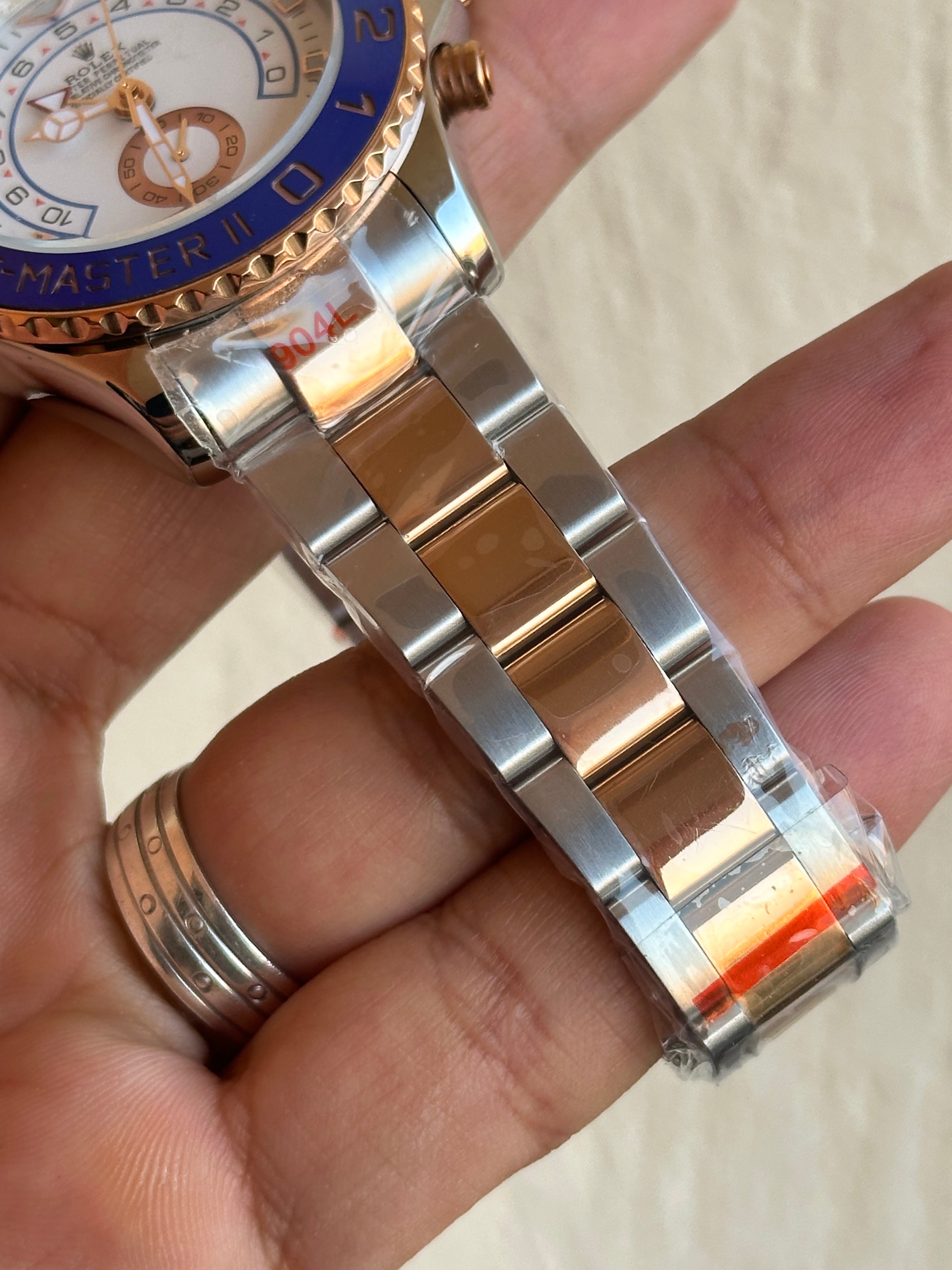 Rolex Yacht-Master II Half Rose Gold