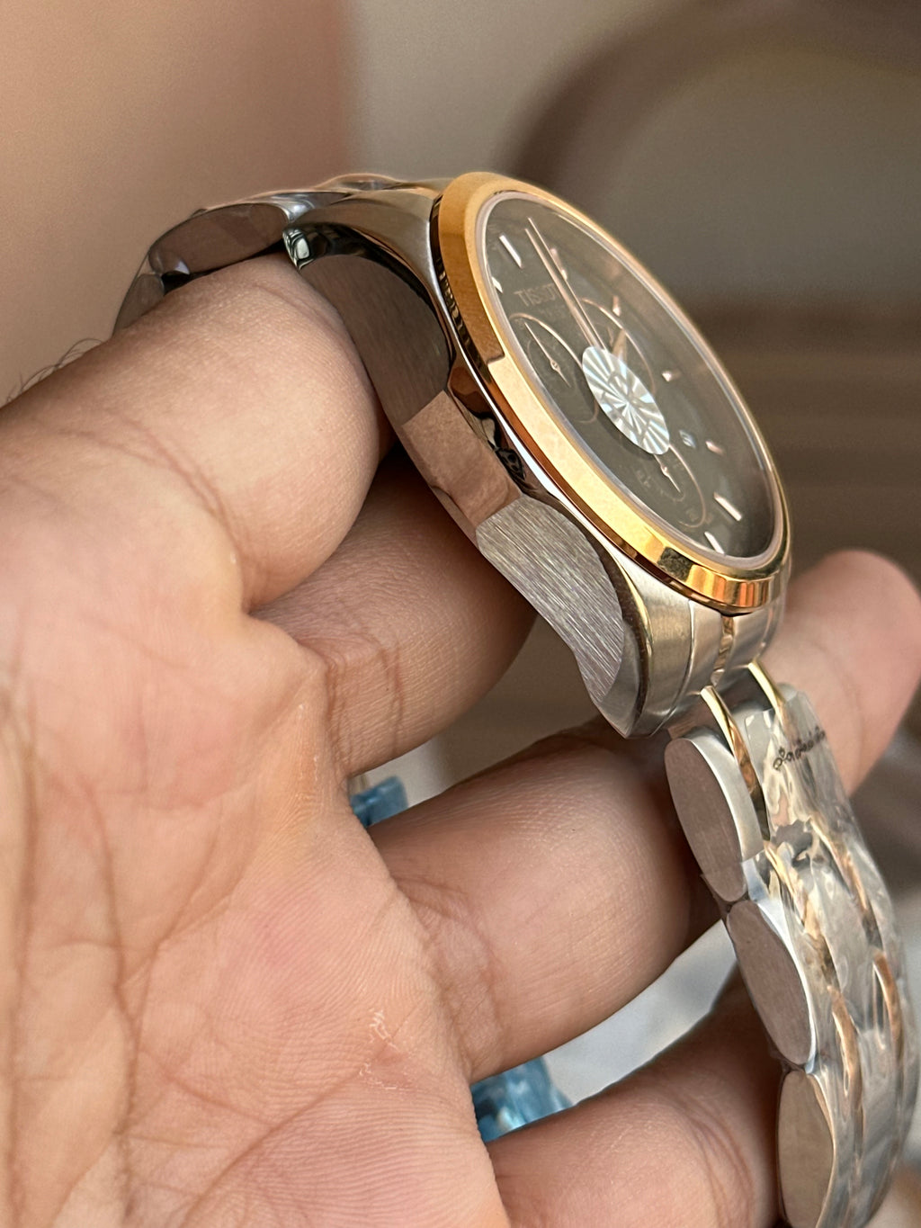 Tissot Chronograph Black Dial Stainless Steel