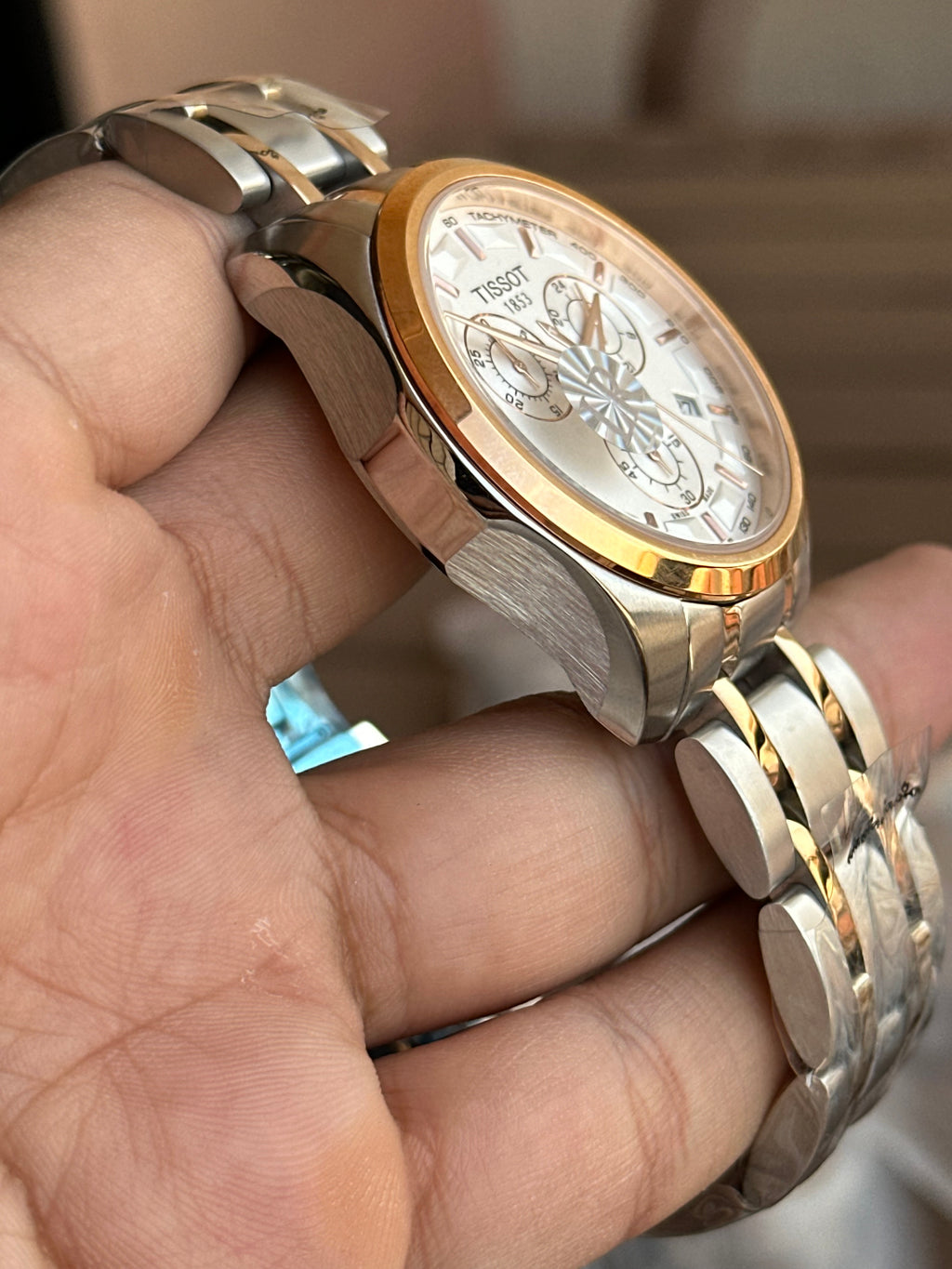 Tissot Chronograph White Dial Stainless Steel
