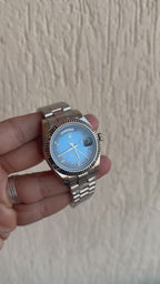 Rolex Day-Date Blue-Hombre Dial