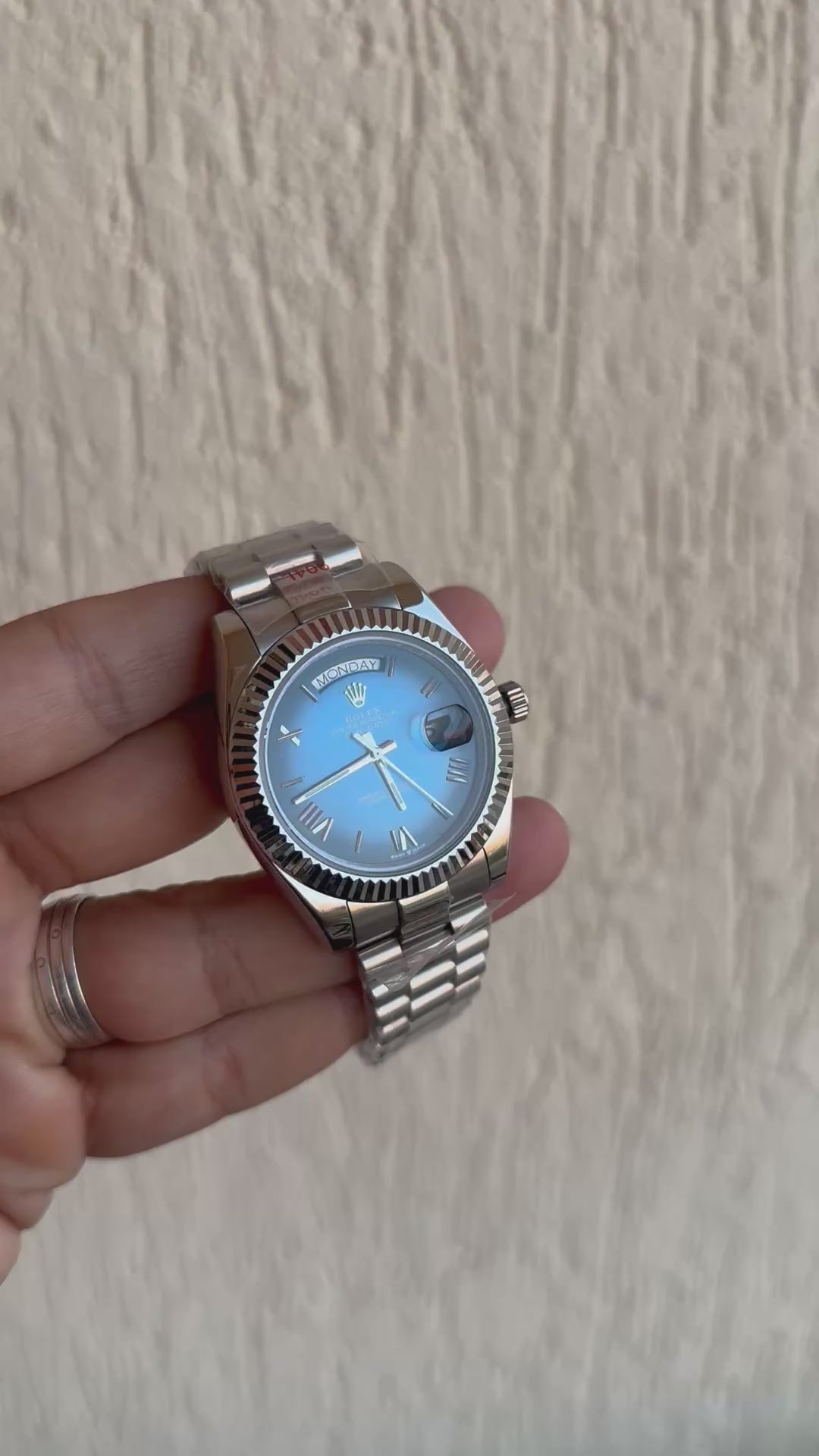 Rolex Day-Date Blue-Hombre Dial