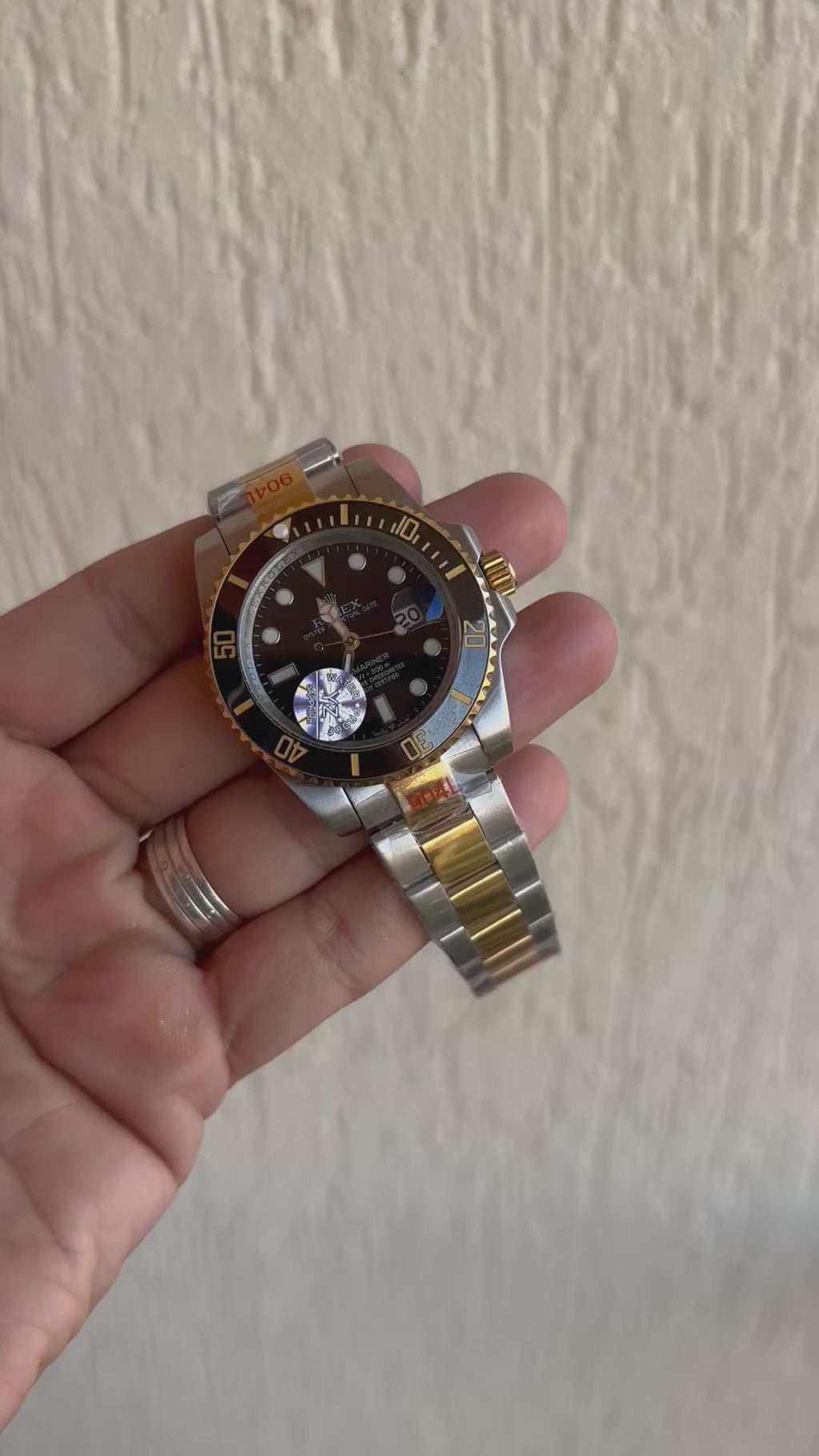 Rolex Submariner Date Half Gold (Black Dial)