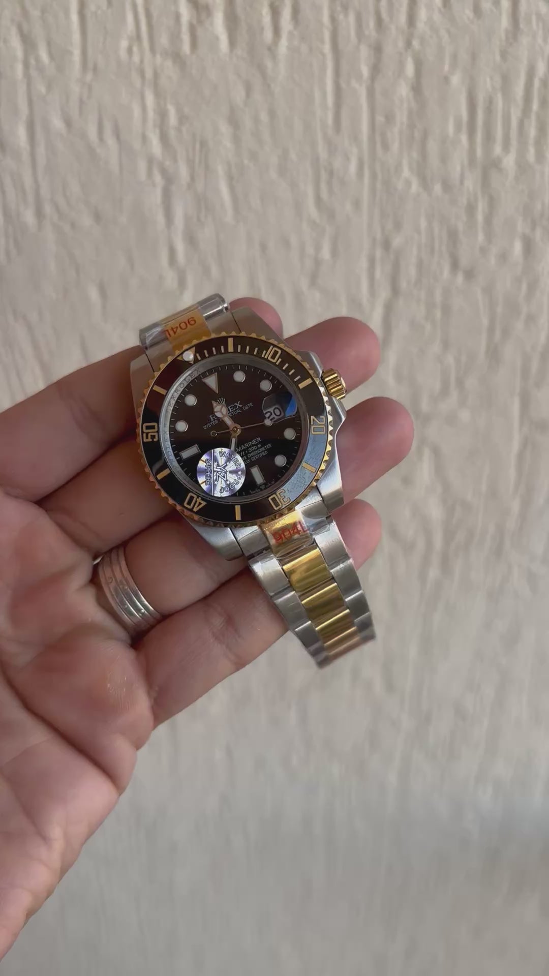 Rolex Submariner Date Half Gold (Black Dial)